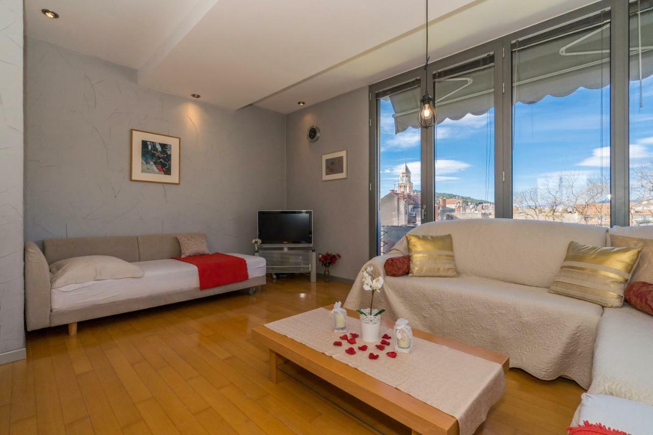 Apartment Old Town With Sea View 斯普利特 外观 照片