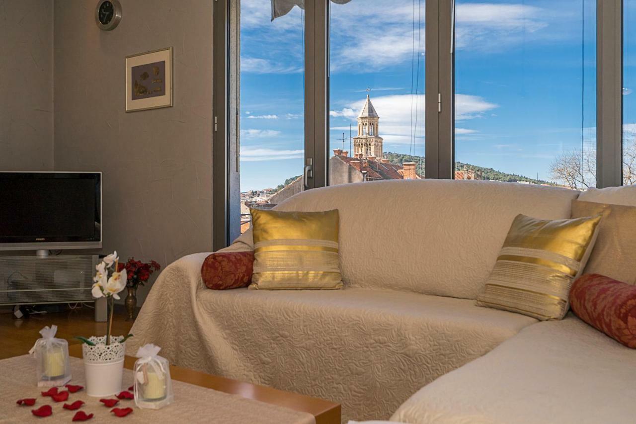 Apartment Old Town With Sea View 斯普利特 外观 照片
